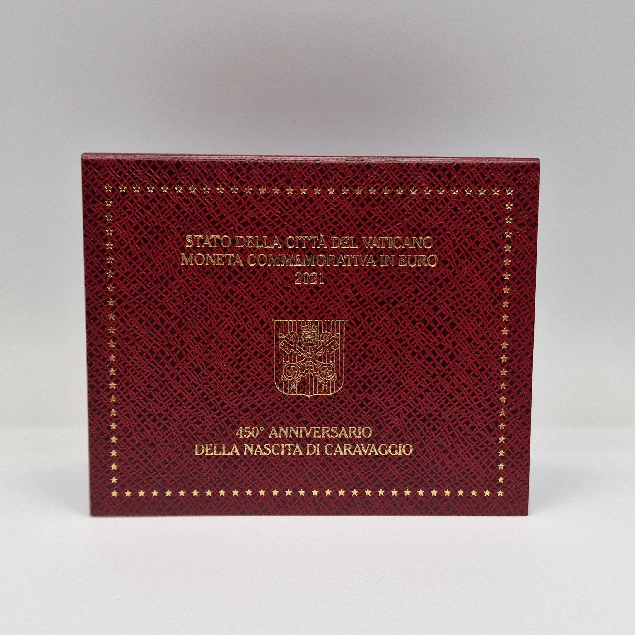 2021 "Caravaggio" - €2 Vatican Coincard